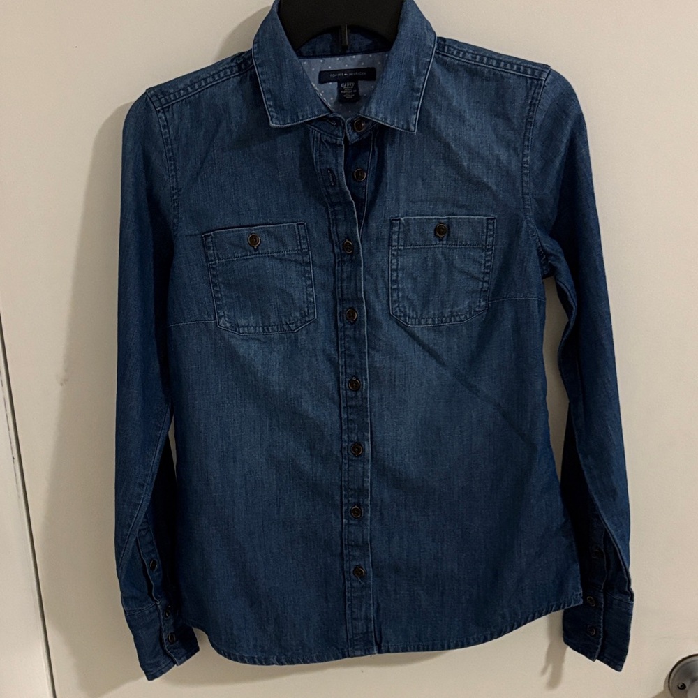 Tommy Hilfiger Classic Indigo Denim Shirt